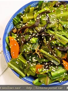 麻辣黑木耳炒山蘇.柯媽媽の植物燕窩-レシピのメイン写真