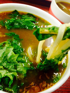 カレーリメイク☆レタスカレーうどん-レシピのメイン写真