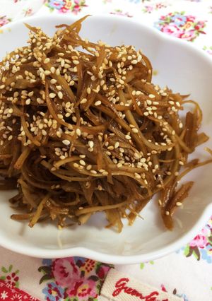 きんぴらごぼう-レシピのメイン写真