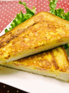 フライパンで作る!ホットサンド-レシピのメイン写真