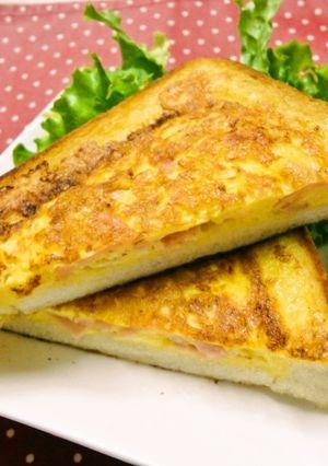 フライパンで作る！ホットサンド-レシピのメイン写真