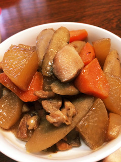 鶏肉と根菜のこっくり煮-レシピのメイン写真