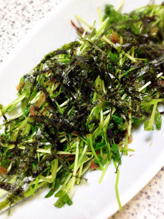 豆苗サラダ-レシピのメイン写真