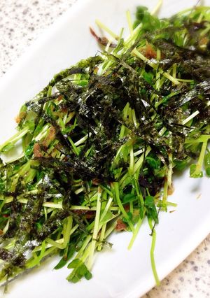 豆苗サラダ-レシピのメイン写真