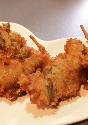 キスの大葉とチーズ巻き-レシピのメイン写真