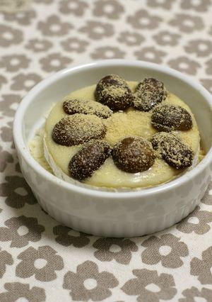 栗と甘納豆のココットカマン-レシピのメイン写真