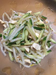 もやしとキュウリで簡単和え物-レシピのメイン写真