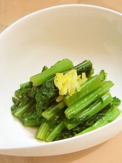 なばなの手作りポン酢お浸し-レシピのメイン写真