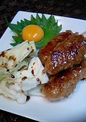 焼き鳥屋さんの味♪つくねタレ味-レシピのメイン写真