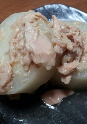 簡単たっぷりツナと大根の煮物-レシピのメイン写真
