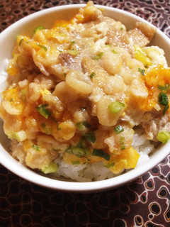 ネギ豚卵丼-レシピのメイン写真