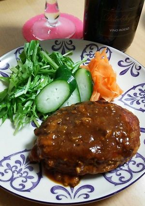 水切り不要！簡単ふわ～り豆腐ハンバーグ-レシピのメイン写真