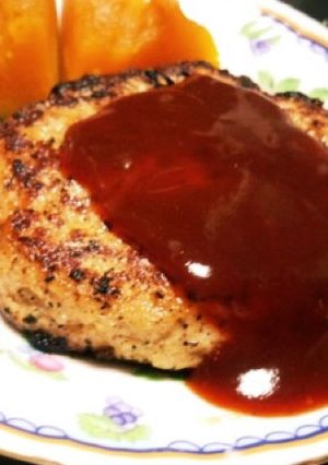 我が家の人参入りハンバーグ-レシピのメイン写真
