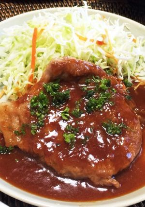 洋食屋さんのポークチャップ-レシピのメイン写真