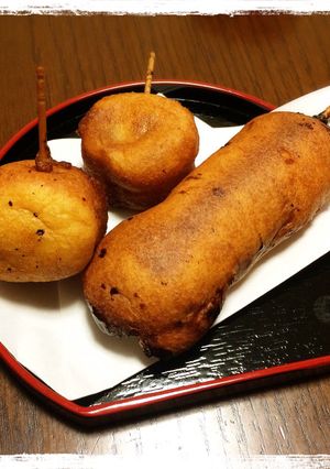 新食感スイーツ！？みたらしドッグ☆-レシピのメイン写真