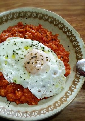 トマトチーズのイタリアン粥風-レシピのメイン写真