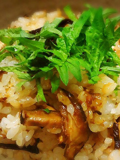 椎茸だけ!ほっこり幸せ炊き込みご飯♡-レシピのメイン写真