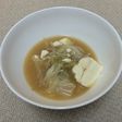 水煮野菜の味噌汁