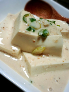 絹ごし豆腐の*ごま豆乳煮-レシピのメイン写真