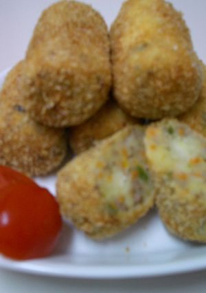 野菜いっぱいコロッケ♪-レシピのメイン写真