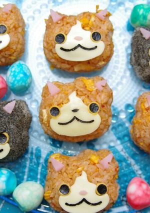 妖怪ウォッチ☆量産型ジバニャン キャラ弁-レシピのメイン写真
