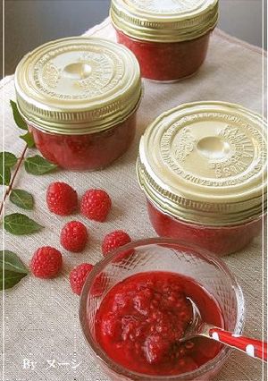 赤色鮮やか～♡フランボワーズのジャム-レシピのメイン写真