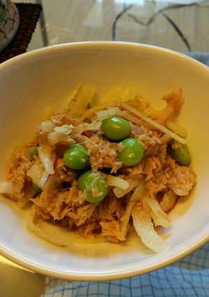 覇王流・ツナと枝豆のオリーブサラダ-レシピのメイン写真