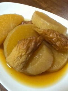 簡単!圧力鍋で大根とちくわの煮物-レシピのメイン写真