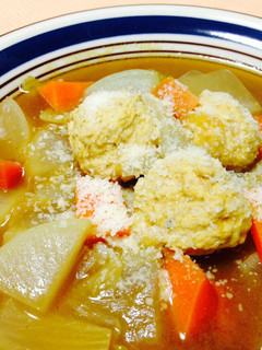 大根と鶏だんごのカレースープ♫-レシピのメイン写真