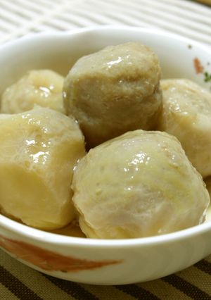 レンジで皮むき簡単！里芋の煮物-レシピのメイン写真