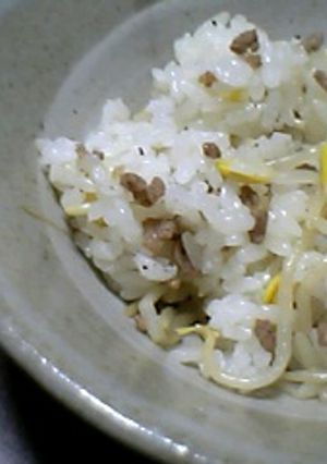 スーパーの材料で★韓国家庭料理もやし飯-レシピのメイン写真