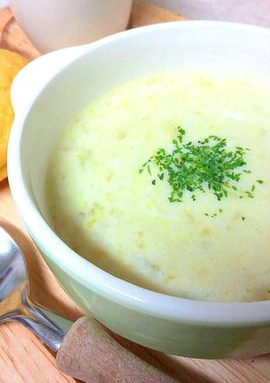 絶品☆さつま芋とリンゴの豆乳スープ-レシピのメイン写真