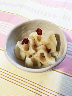 簡単!れんこんの甘酢炒め!さっぱり!-レシピのメイン写真