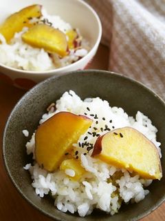 甘いさつまいもご飯♪-レシピのメイン写真