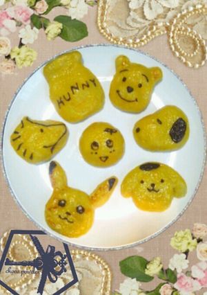 可愛い♡キャラクタースイートポテト-レシピのメイン写真
