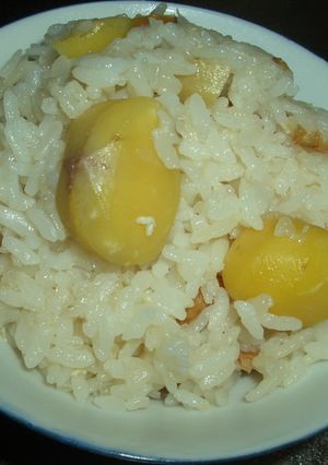 秋の香りのホクホク栗ご飯-レシピのメイン写真
