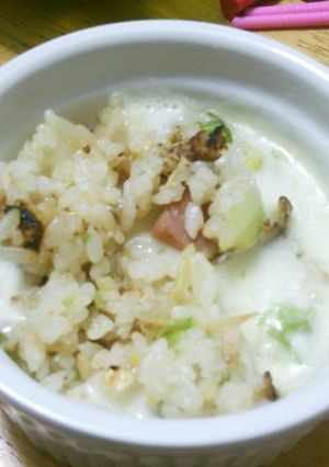 ココットカマン チャーハン-レシピのメイン写真