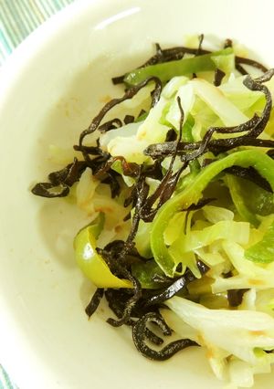 お弁当のおかず★茹で野菜の塩昆布和え-レシピのメイン写真