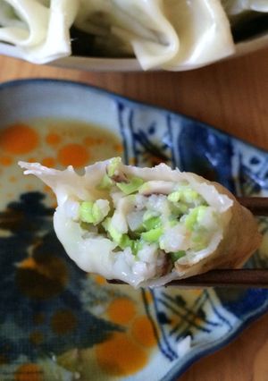 海老と枝豆の餃子-レシピのメイン写真