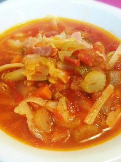 簡単野菜たっぷりミネストローネ-レシピのメイン写真