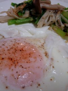 ノンオイルで☆目玉焼き-レシピのメイン写真