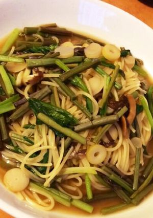 山菜パスタ-レシピのメイン写真