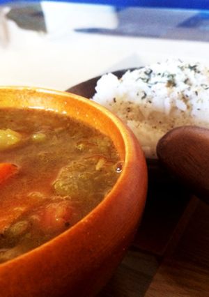 レンズ豆のスープカレー-レシピのメイン写真