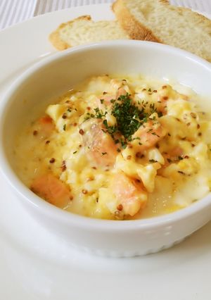 サーモンのタルタル♪ココットカマン-レシピのメイン写真