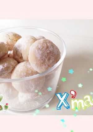 X'masにも♡簡単、ブールドネージュ-レシピのメイン写真