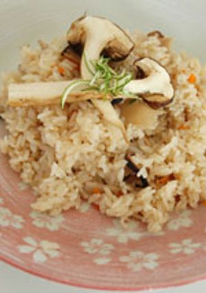 松茸をみんなで仲良く松茸ご飯-レシピのメイン写真