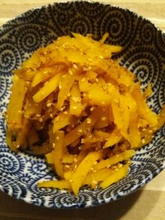 ご飯のお供!沢庵のおかか炒め♪-レシピのメイン写真