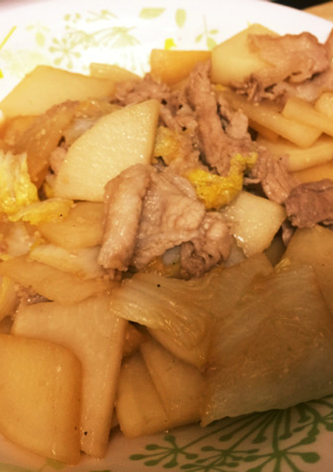 大根炒め-レシピのメイン写真
