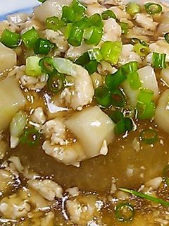 ◇ふろふき大根*鶏そぼろあんかけ◇-レシピのメイン写真