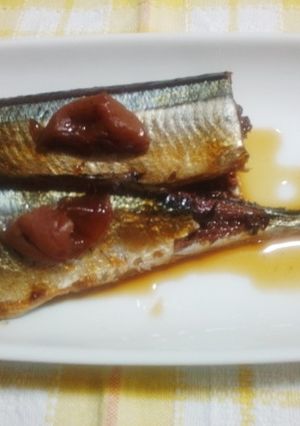 さんまの梅煮・圧力鍋で-レシピのメイン写真